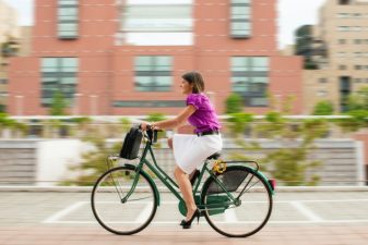 biking to work